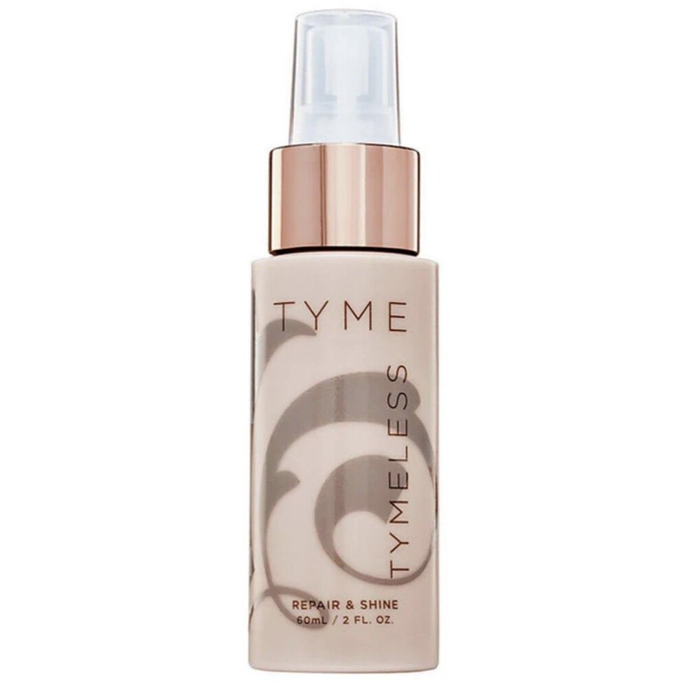 TYME TYMELESS REPAIR & SHINE 2oz For Shine, Less Frizz, Silky Hair New